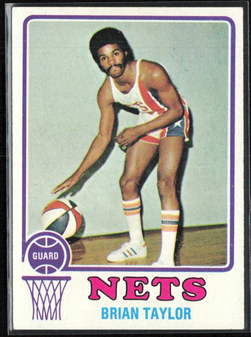 Brian Taylor 1973 Topps #226 New Jersey Nets