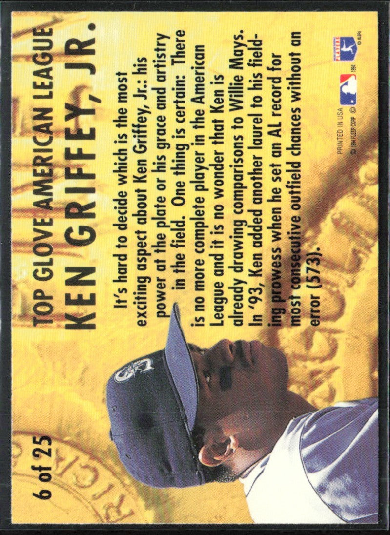Ken Griffey Jr. 1994 Fleer Ultra Award Winners #6 Seattle Mariners