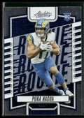 Puka Nacua 2023 Panini Absolute Blue RC #189 Los Angeles Rams