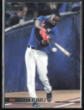 Yordan Alvarez 2021 Topps Stadium Club Black Foil #89 Houston Astros