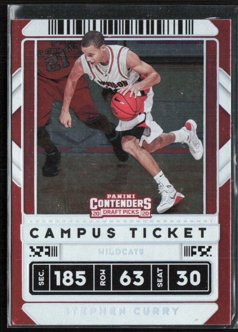 Stephen Curry 2020 Panini Contenders Draft Picks #30 Golden State Warriors