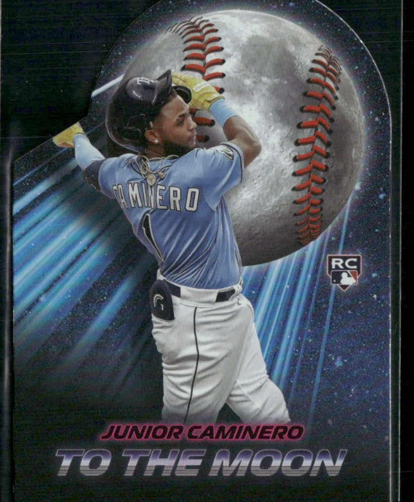 Junior Caminero 2024 Topps Big League To the Moon Die-Cuts RC #TM-37