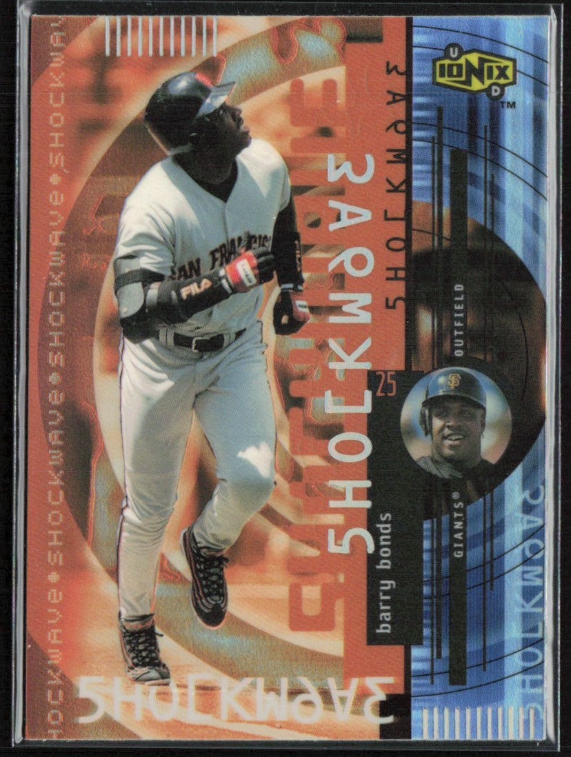 Barry Bonds 2000 UD Ionix Shockwave #S6 San Francisco Giants