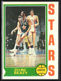 Zelmo Beaty 1974 Topps #252 Utah Stars