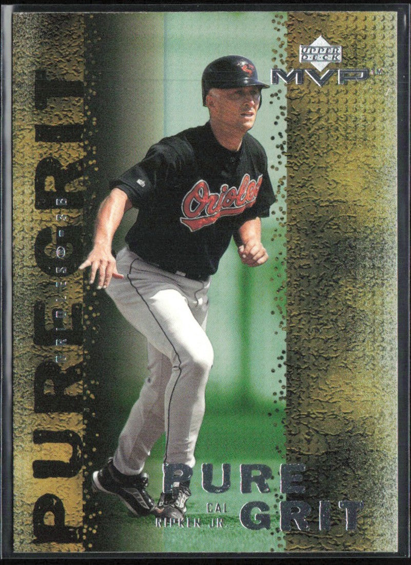 Cal Ripken Jr. 2000 Upper Deck MVP Pure Grit #G8 Baltimore Orioles