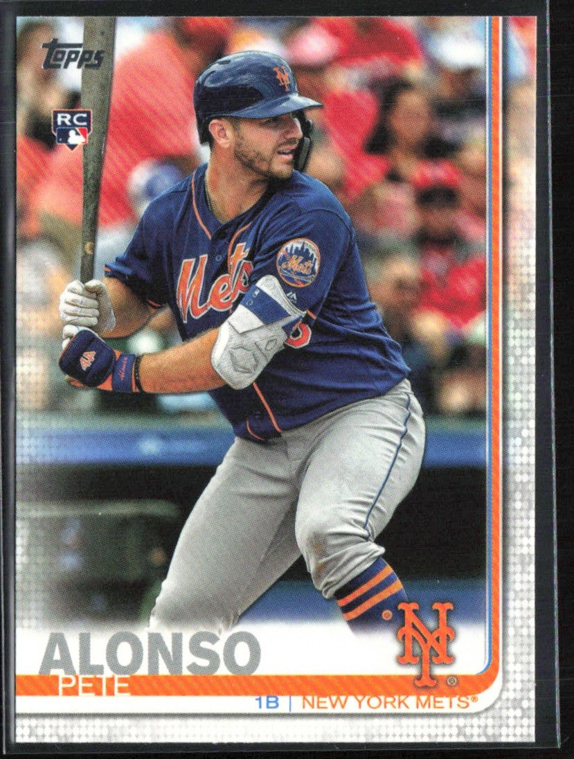 Pete Alonso 2019 Topps RC #475 New York Mets