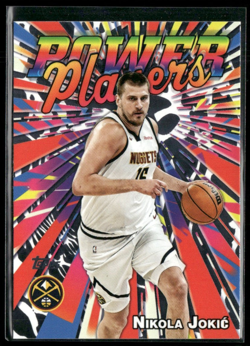 Nikola Jokic 2025 Topps Power Players #PP-12 Denver Nuggets