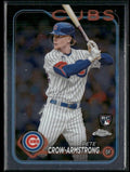 Pete Crow-Armstrong 2024 Topps Chrome RC #16 Chicago Cubs