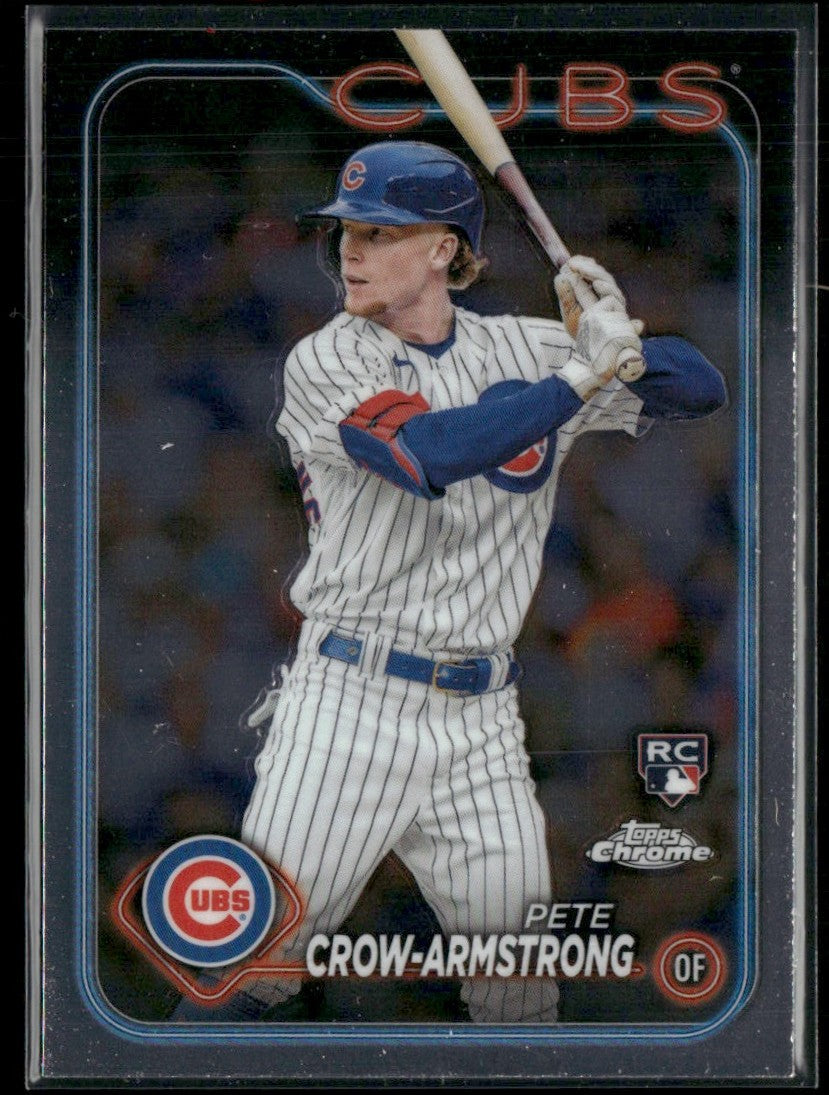Pete Crow-Armstrong 2024 Topps Chrome RC #16 Chicago Cubs