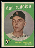 Don Rudolph 1959 Topps #179 Chicago White Sox