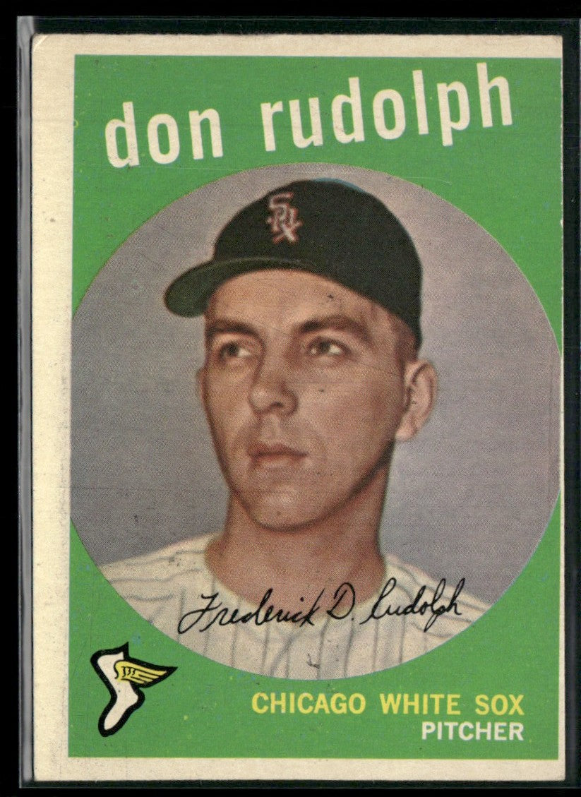 Don Rudolph 1959 Topps #179 Chicago White Sox