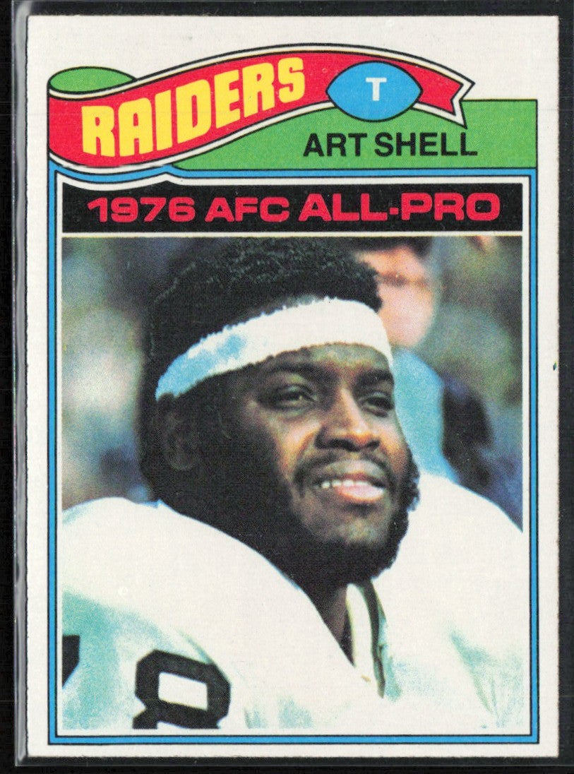 Art Shell 1977 Topps #270 Oakland Raiders