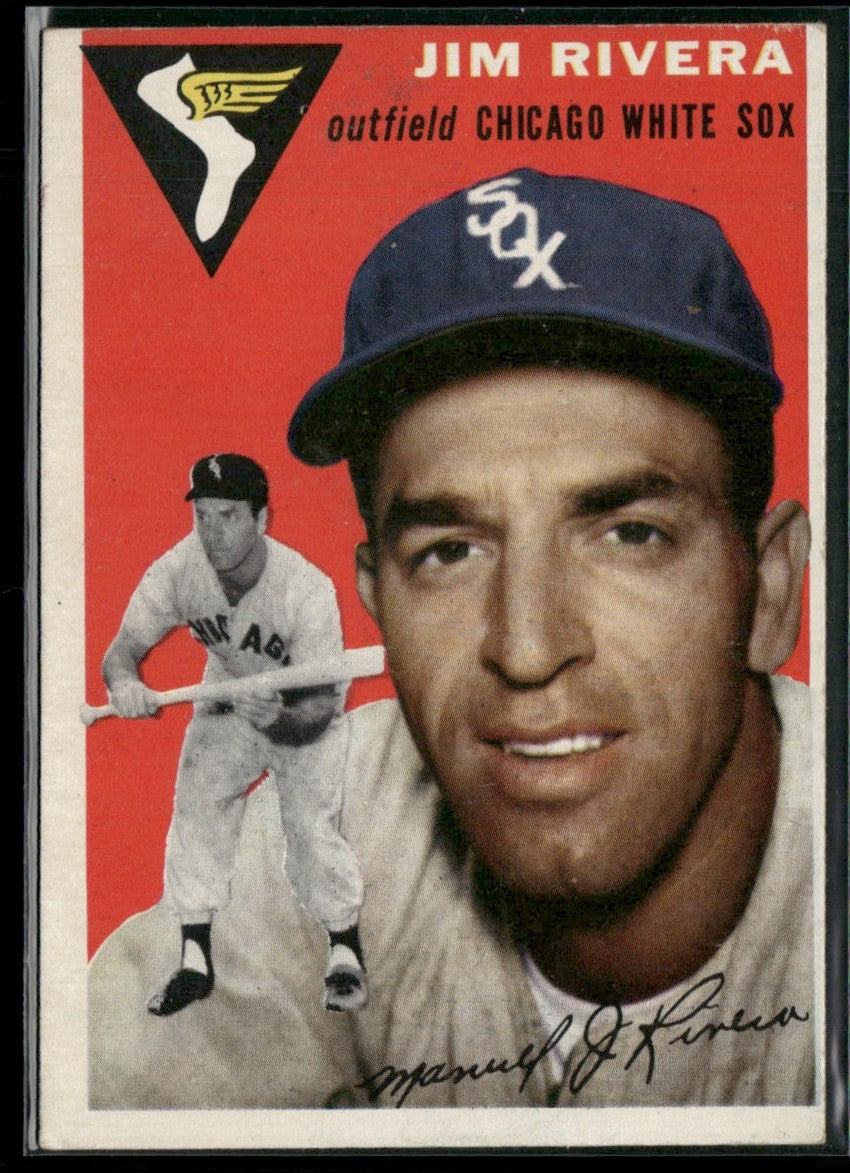 Jim Rivera 1954 Topps #34 Chicago White Sox