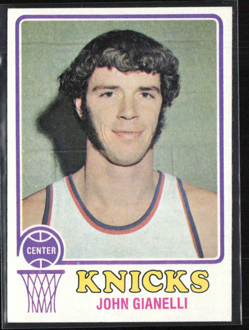 John Gianelli 1973 Topps #162 New York Knicks