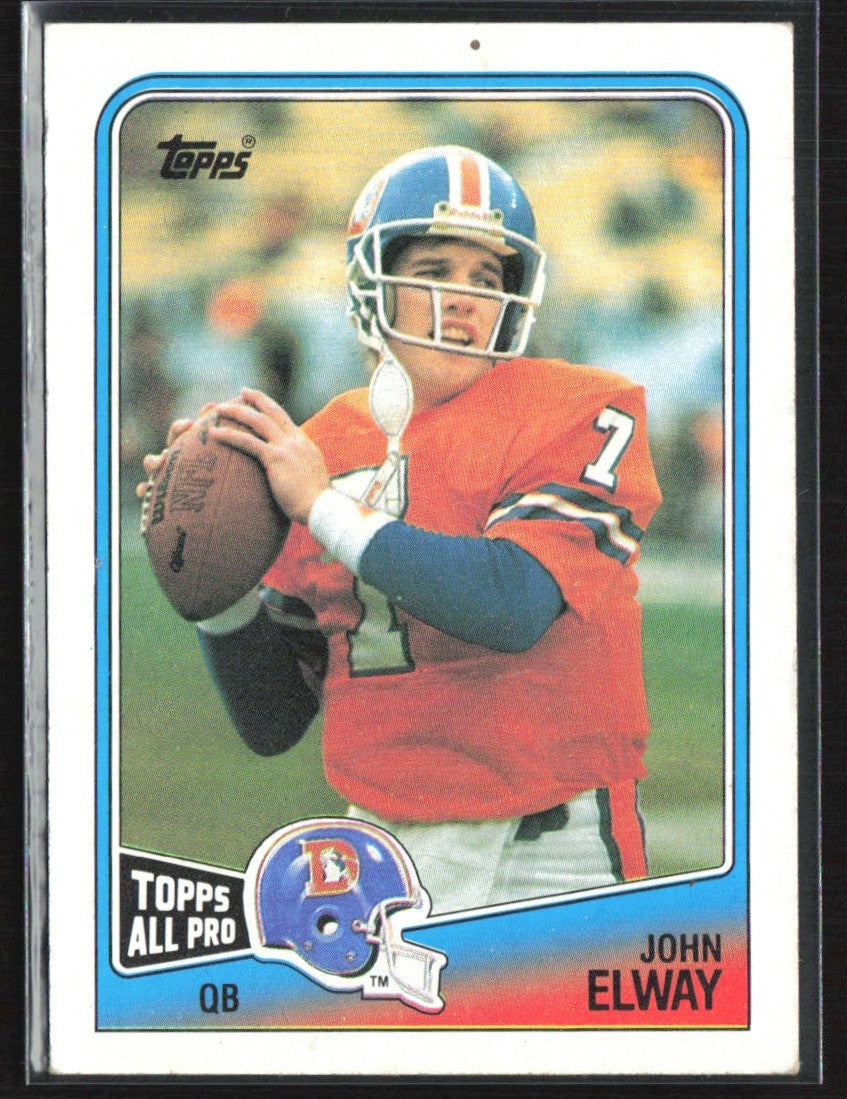 John Elway 1988 Topps #23 Denver Broncos