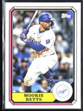 Mookie Betts 2025 Topps Archives 1987 Boardwalk & Baseball #87BB-16