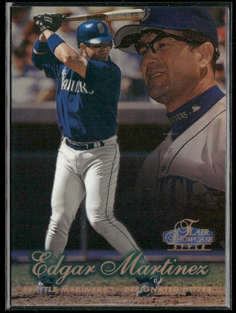 Edgar Martinez 1998 Fleer Skybox Showcase Row 2 #103 Seattle Mariners