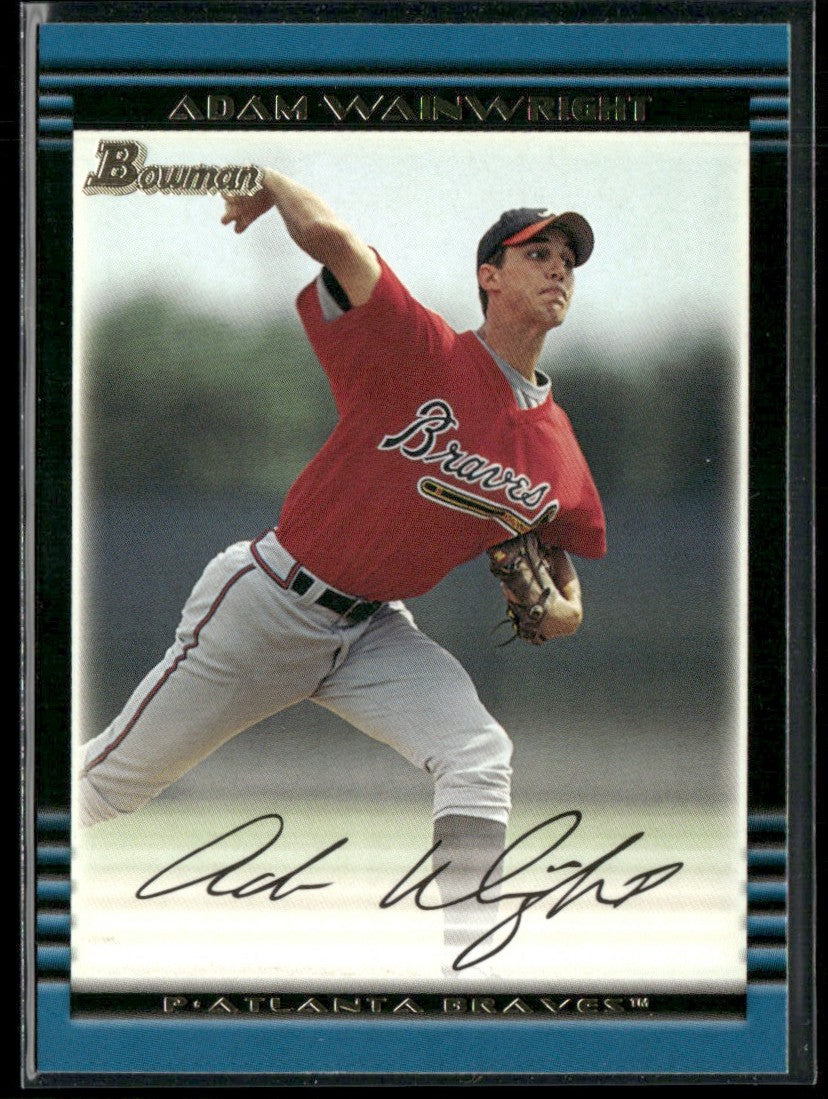 Adam Wainwright 2002 Bowman #239 Atlanta Braves