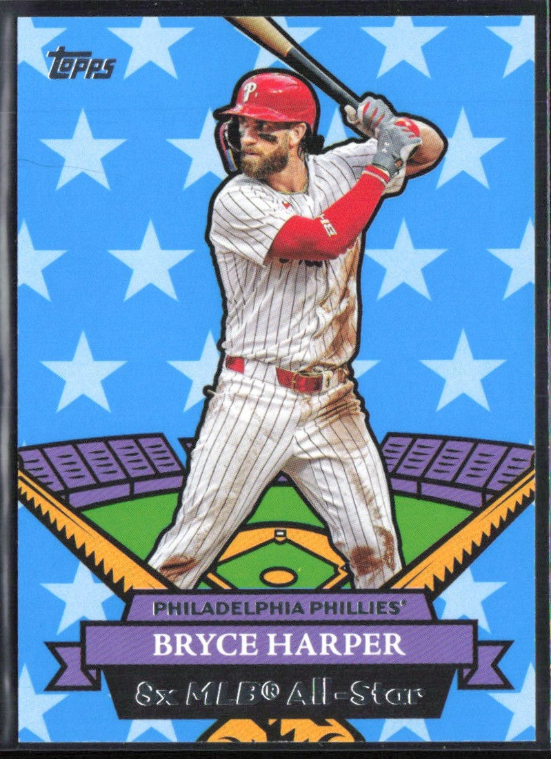 Bryce Harper 2025 Topps Archives All-Stars #07AS-10 Philadelphia Phillies