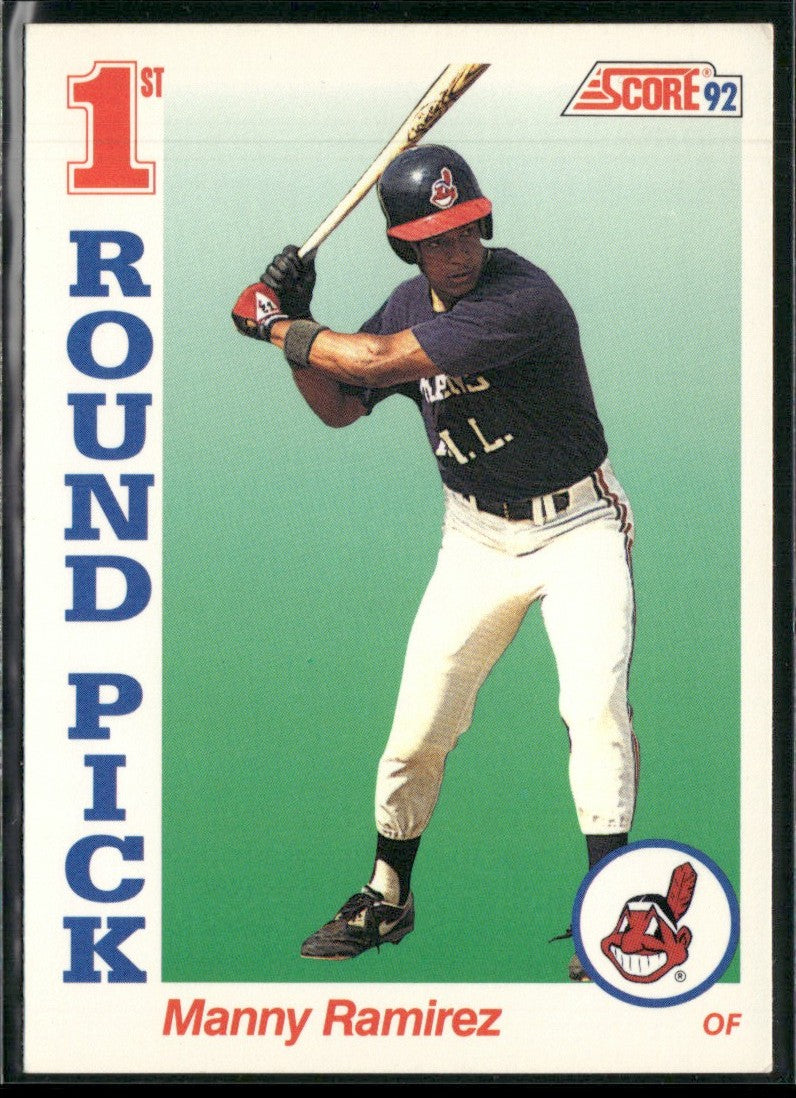 Manny Ramirez 1992 Score RC #800 Cleveland Indians