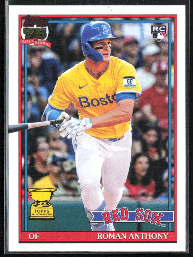 Roman Anthony 2026 Topps 1991 Design RC #T91-71 Boston Red Sox