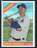 Adrian Gonzalez 2015 Topps Heritage Chrome Foil #THC-473 Los Angeles Dodgers