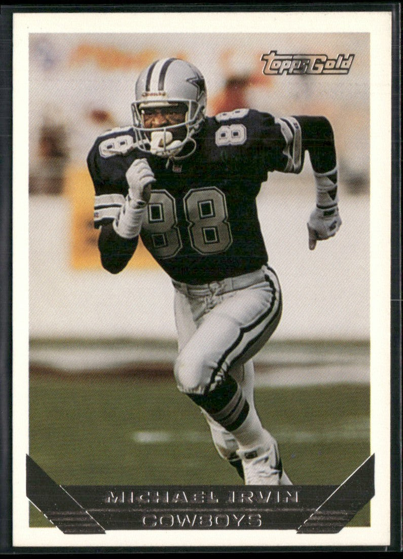 Michael Irvin 1993 Topps Gold #630 Dallas Cowboys