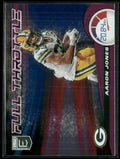 Aaron Jones 2020 Donruss Elite Full Throttle #20 Green Bay Packers