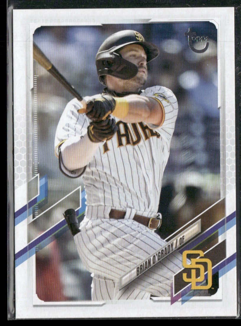 Brian O'Grady 2021 Topps Update Vintage Stock /99 #US208 San Diego Padres