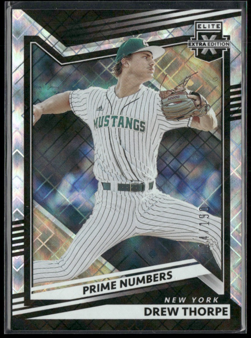 Drew Thorpe 2022 Panini Elite Extra Edition Prime Numbers A /190 #61