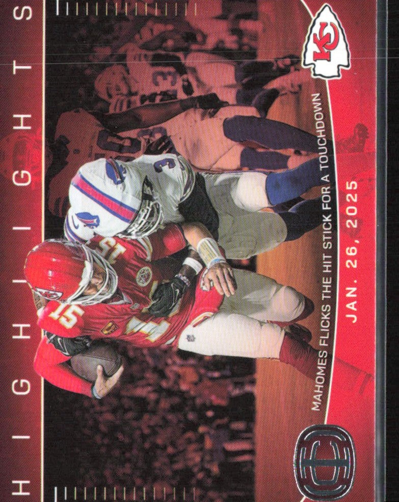 Patrick Mahomes II 2025 Panini Icon Collection Highlights #IC-19
