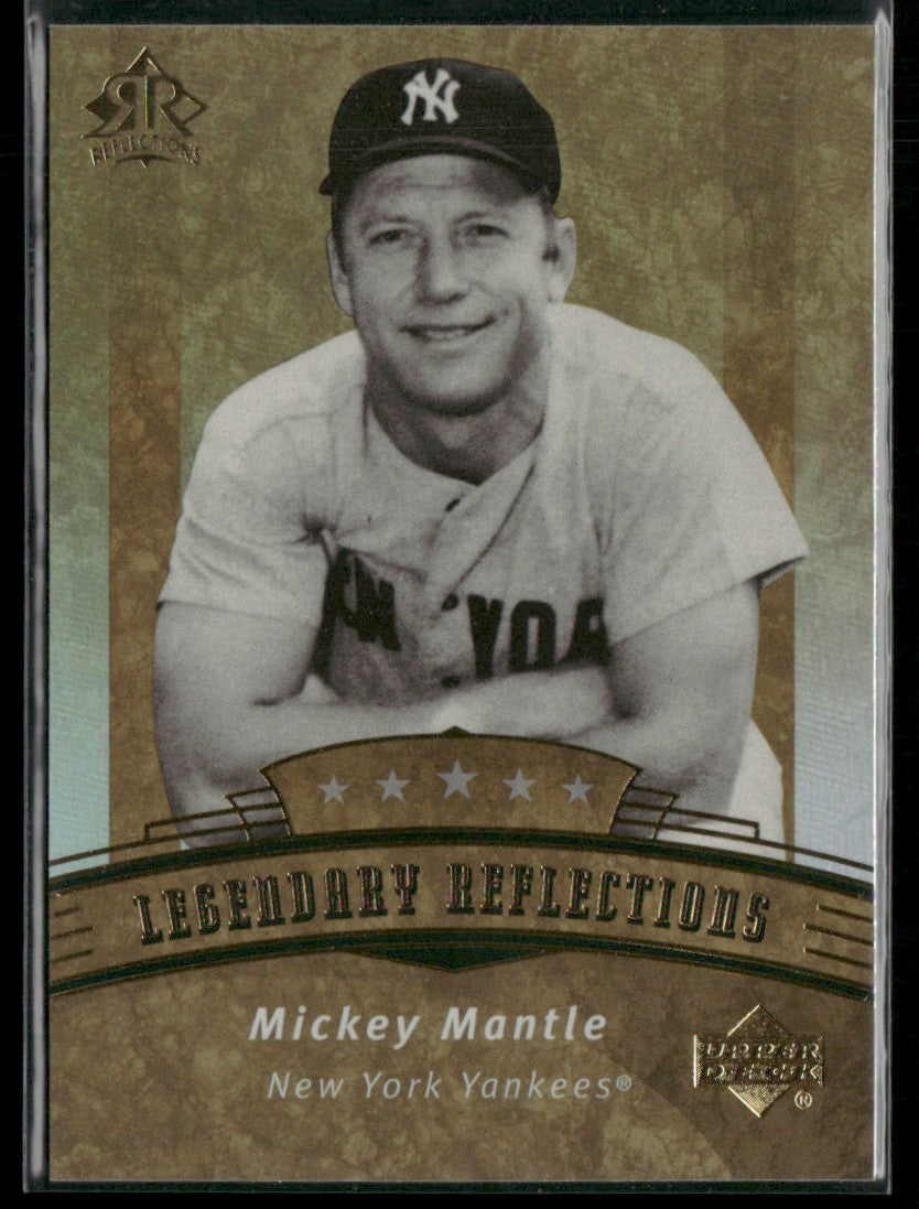 Mickey Mantle 2005 Upper Deck Reflections Legendary #187 New York Yankees
