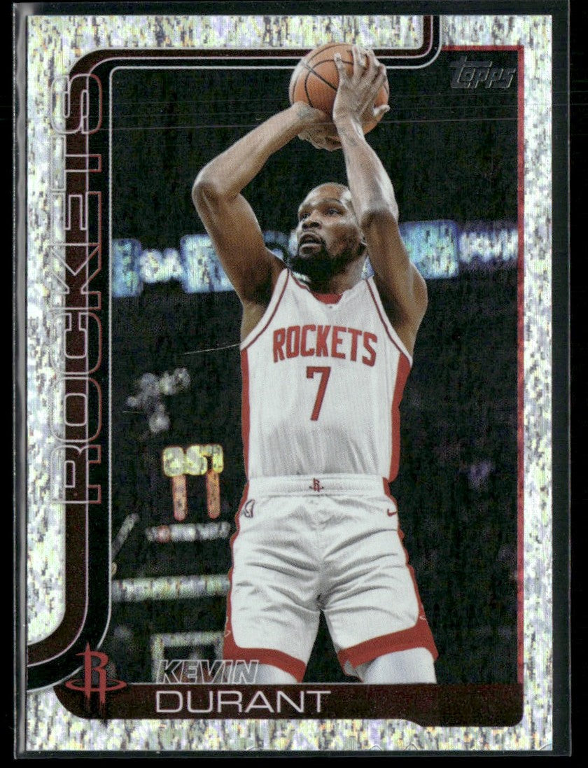 Kevin Durant 2025 Topps Holo Foil #157 Houston Rockets
