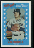 Fernando Valenzuela 1982 Kellogg's 3-D Super Stars #9 Los Angeles Dodgers