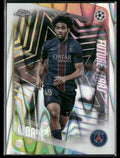 Ibrahim Mbaye 2025 Topps Chrome UEFA Club Competitions Raywave #158
