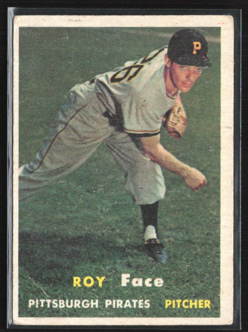 Roy Face 1957 Topps #166 Pittsburgh Pirates