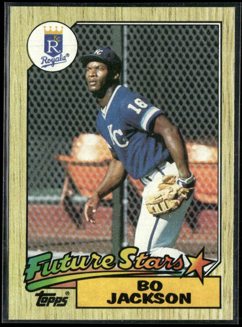 Bo Jackson 1987 Topps RC #170 Kansas City Royals