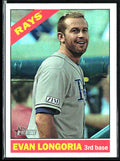 Evan Longoria 2015 Topps Heritage Chrome Foil #THC-428 Tampa Bay Rays