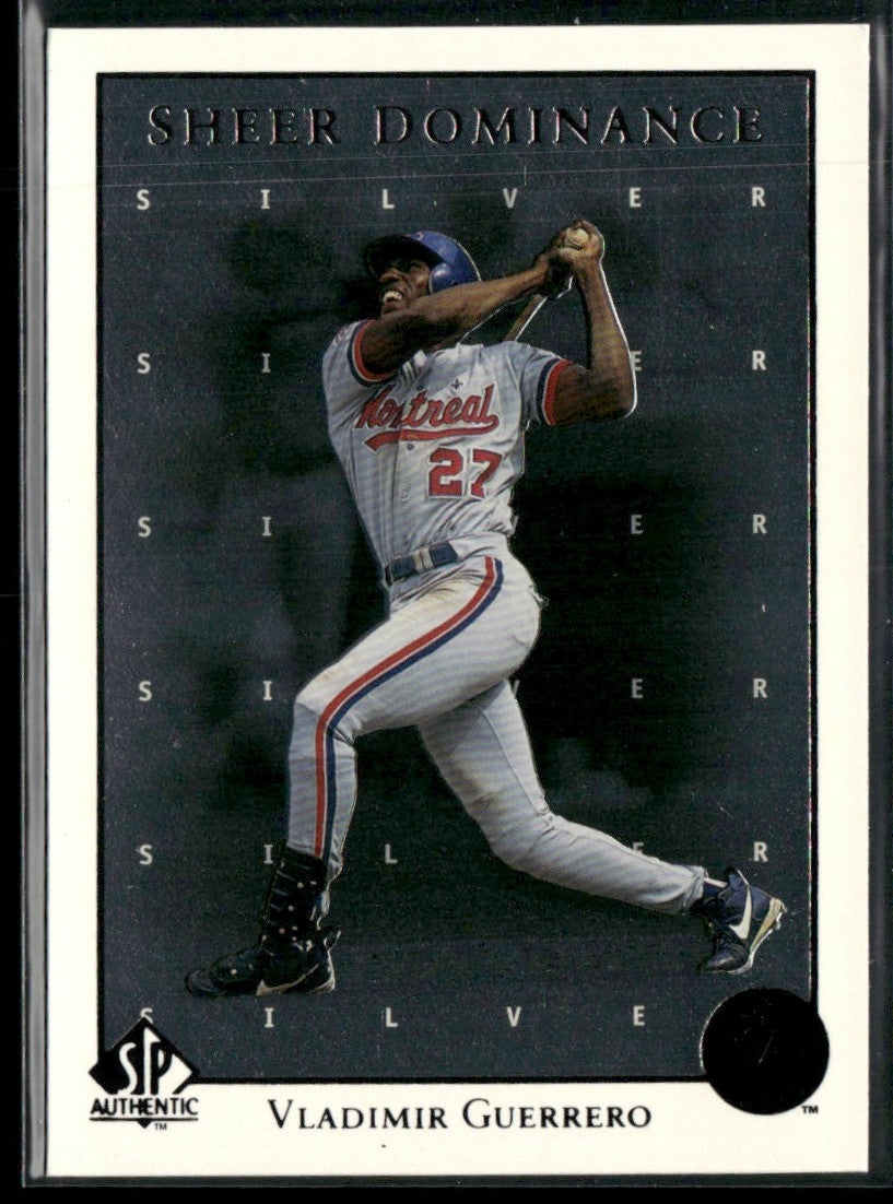 Vladimir Guerrero 1998 SP Authentic Sheer Dominance #SD16 Montreal Expos