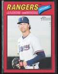 Jacob deGrom 2026 Topps Heritage Red Border #98 Texas Rangers