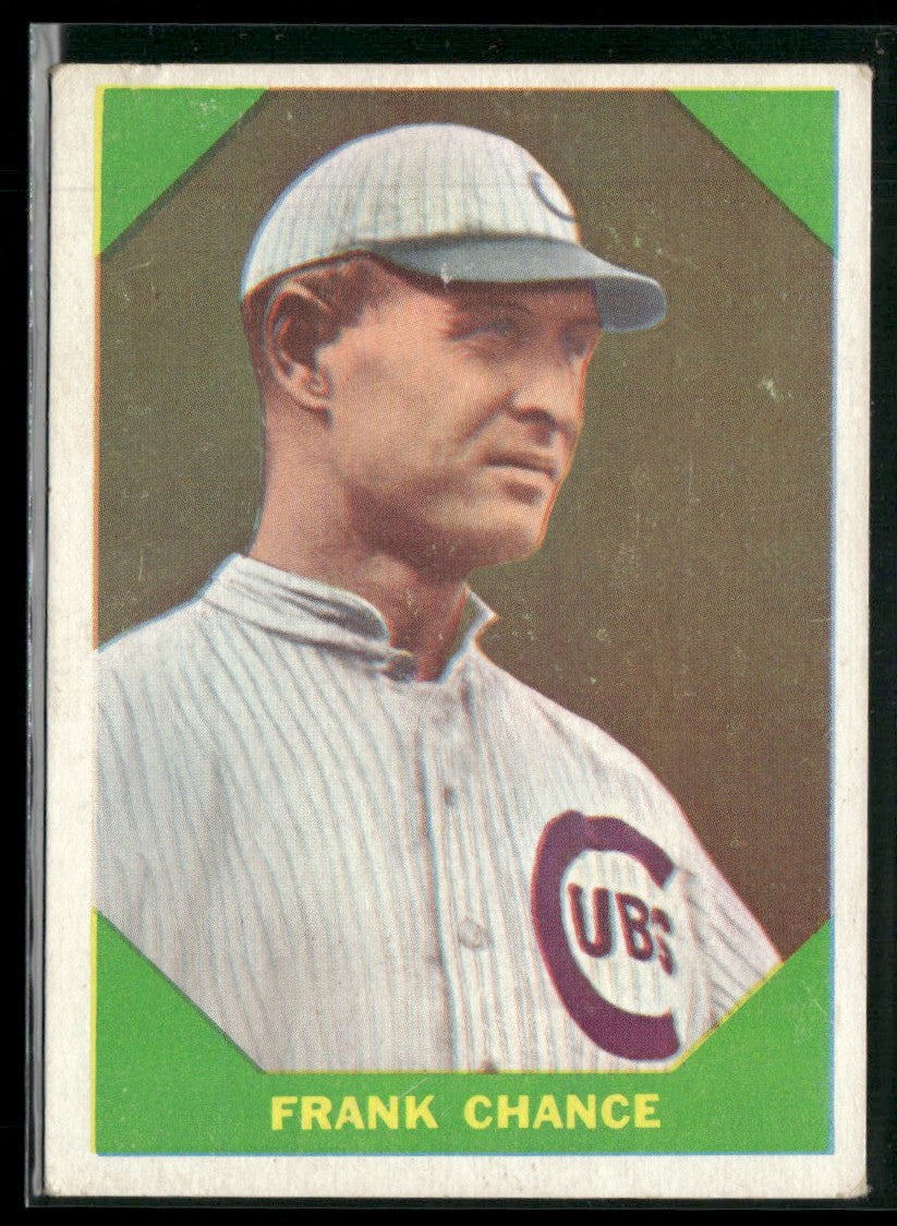 Frank Chance 1960 Fleer Baseball Greats #50 Chicago Cubs