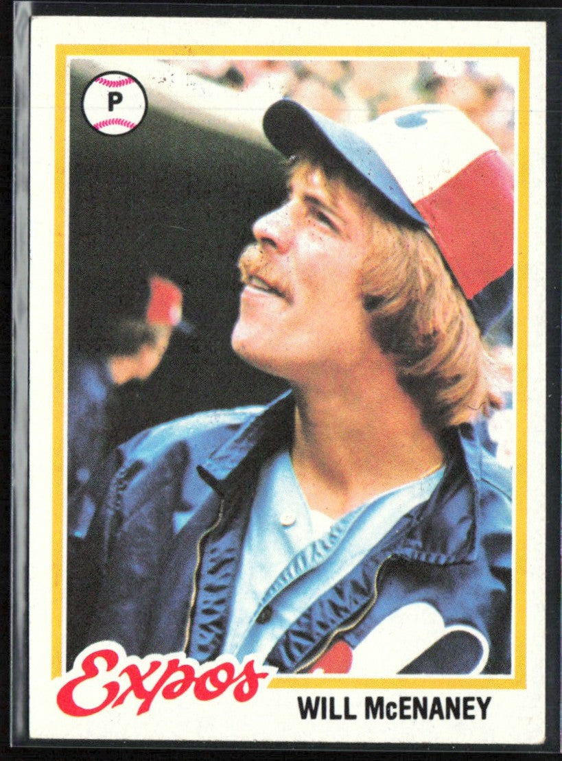 Will McEnaney 1978 Topps #603 Montreal Expos