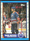 Mark Messier 1989 Topps #65 Edmonton Oilers
