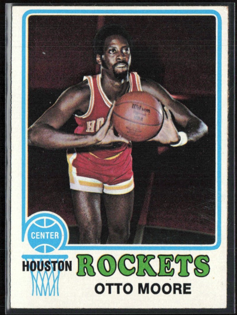 Otto Moore 1973 Topps #101 Houston Rockets