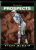 Steve McNair 1995 Upper Deck Electric Gold Premier Prospects #3 Houston Oilers