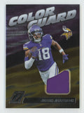 Justin Jefferson 2024 Panini Zenith Color Guard Jersey #CG14 Minnesota Vikings