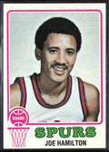 Joe Hamilton 1973 Topps #224 San Antonio Spurs
