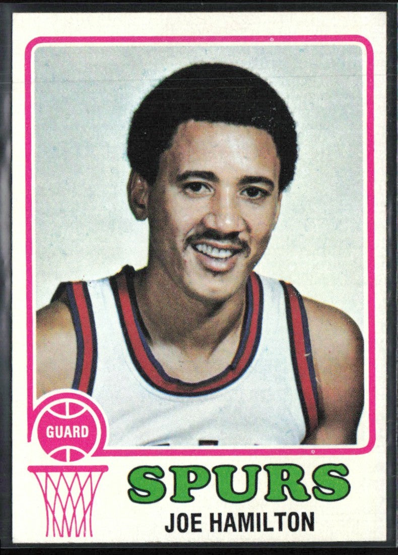 Joe Hamilton 1973 Topps #224 San Antonio Spurs