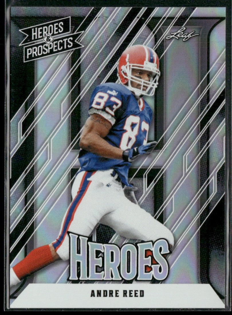 Andre Reed 2024 Leaf Heroes & Prospects /199 #164 Buffalo Bills