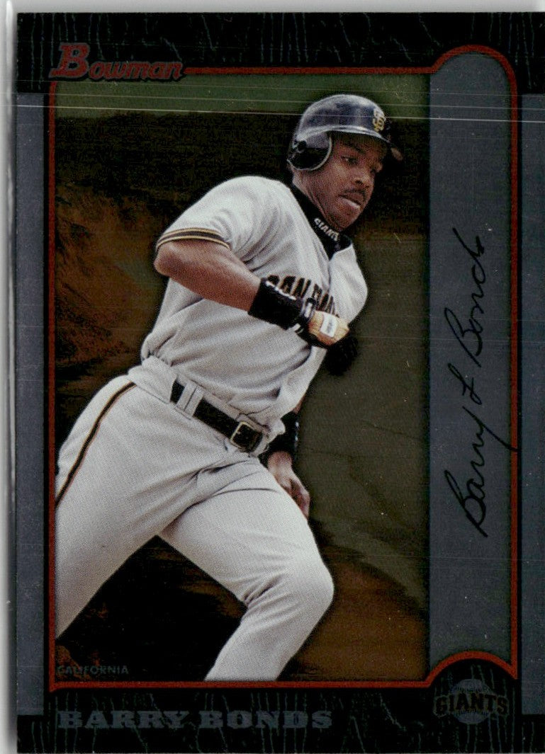 Barry Bonds 1999 Bowman International #34 San Francisco Giants
